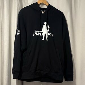 PWHL Black Adidas Hoodie
